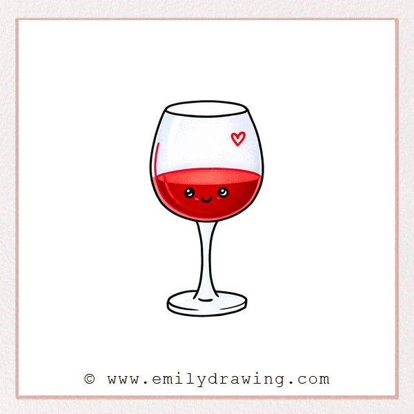 Preview of Wine Glass drawing
